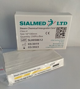 Steam Indicator Strips, 16mm x 100mm