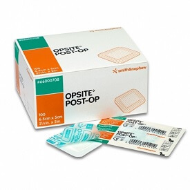 Post-Op Dressings, 6.5cm x 5cm