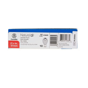 Convatec 416420 Natura Drainable Pouch, 57mm, Box of 10