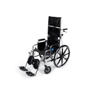 3W Healthcare – Steel Reclining Wheelchair, 121 x 63 x 96cm – 3WG-903GC-51