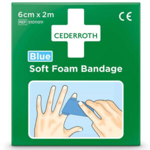 Soft Foam Bandage Blue