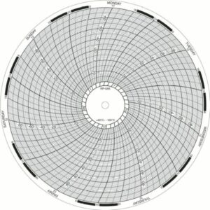 Arrow ACH 273 Circular Chart Paper for HELMER 220273 (54 Charts)