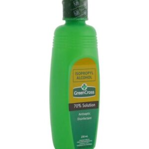 Green Cross Isopropyl Alcohol 70% Solution – 250ml