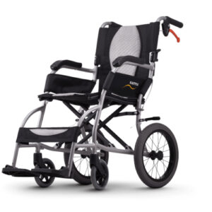 Karma Ergo Lite Wheel Chair S Black-P.Silver16inch-925-1801By