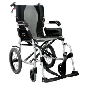 Karma Ergo Lite Wheel Chair S Black P.Silver18inch-925-1802By