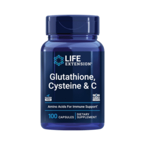 Life Extension Glutathione, Cysteine & C, 100 capsules