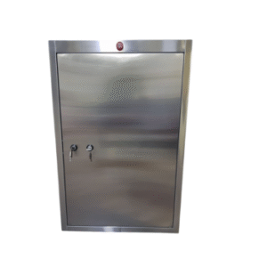 Narcotic Cabinet – 90*60*90 • Structure is made from non-magnetic stainless steel material • Two Inner Shelves