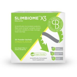 Optibiotix Slimbiome -Prebiotic, Nutritional Supplement, Vegan, Gut Health, 30 Sachets