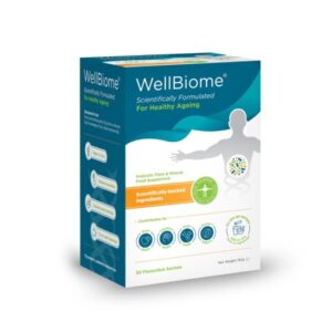 Optibiotix WellBiome – Dietary Supplement for Healthy Microbiome Balance – 30 Sachets