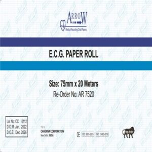 Arrow AR 7520 ECG Recording Paper 75 mm x 20 meters