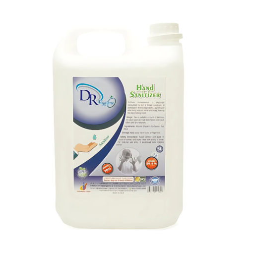 Dr. Hygiene – Hand Sanitizer Gel 70% Alcohol Extra Hygienic and Moisturizers, 5L