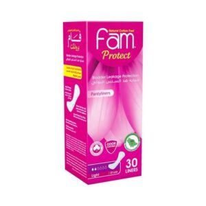 Fam – Protect Incontinence Liners – 30 Pads