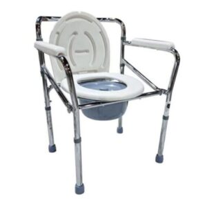 Foldable Over Toilet Aid Commode Chair with Toilet Seat – GM-CA616