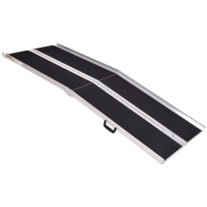 Foldable Suitcase Ramp with Wheelchair Step