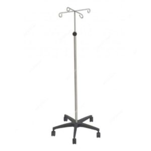 IV Stand with 4 Hooks – DW-15D