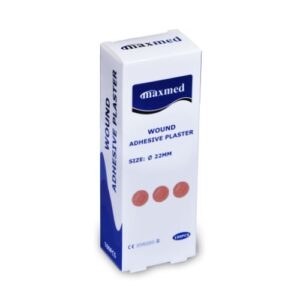 Maxmed Wound Adhesive Plaster Round Shape – 100 Pcs