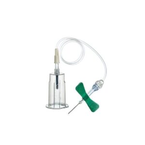 Meddis Safety Blood Collection Set With Holder 21G 3/4 Inches(Pack of 50 Pcs)