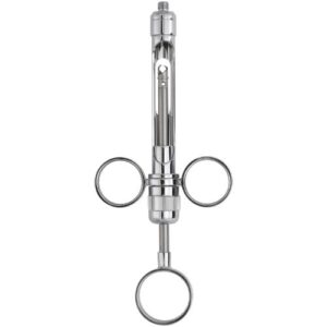 Medesy – Stainless Steel Syringe Double Ring Europe. THR.