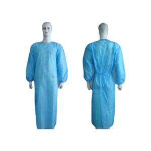 MMC – Disposable Isolation Gown with Knitted White Cuff – GENC-1204