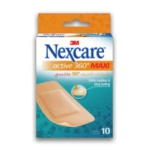 Nexcare – 510-10Ke Active Bandages, 60X89Mm, 10/Box