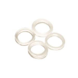 D2 Level 1 – 1/4″ Heavy 6.5 oz Clear Non-Latex Elastics