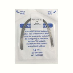 Lower Heat Activated Nitinol Round Right Form