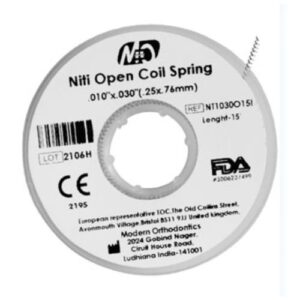 Niti Variable Force Spring 020 x .100