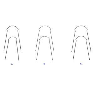 Pre-Torqued Nitinol Rectangular Right Form