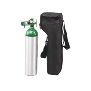 Portable Aluminum Oxygen Cylinder with Carry Bag, 2L
