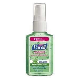 Purell – Advanced Hand Sanitizer with Aloe Pump Bottle, 60ml – 3051-24