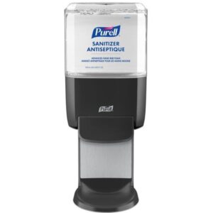 Purell – ES4 Hand Sanitizer Dispenser Graphite Push-Style Dispenser with Wall Shield – 5024-01