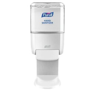 Purell – ES4 Hand Sanitizer Dispenser White Push Style Dispenser with Wall Shield – 5020-01
