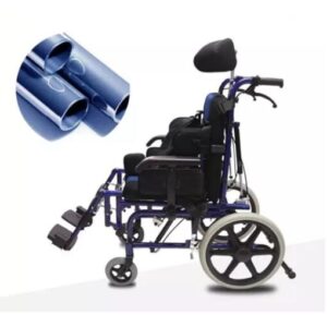 Reclining Tilting Seat Pediatric Wheelchair with Headrest and Legrests Child Chair – GM-FS958-C