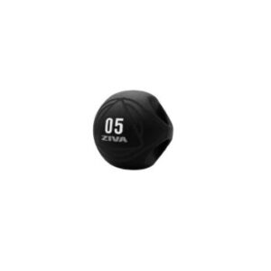 Ziva – Performance Dual Grip Medicine Ball, Black/Grey